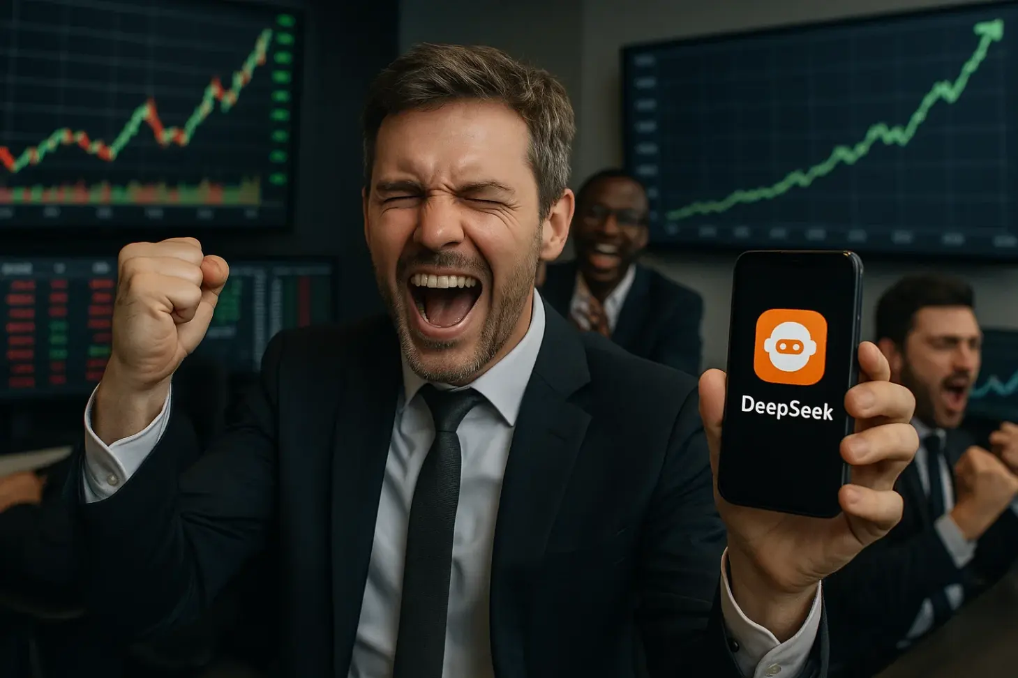 DeepSeek стал самым скачиваемым AI-чатботом в США — реакция рынка